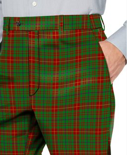 ScotsTee Shop Scottish Fulton SC Men's Tartan Trousers Plaid Trews - Regular Fit