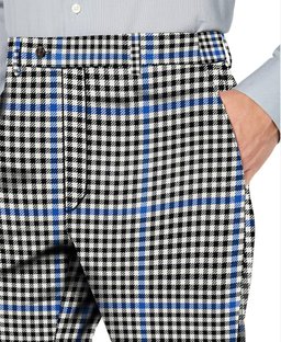 ScotsTee Shop Scottish Haig Modern Men's Tartan Trousers Plaid Trews - Regular Fit