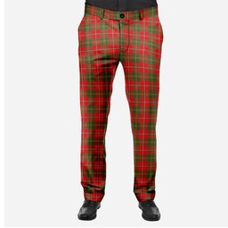 ScotsTee Shop Scottish Hay Modern Men's Tartan Trousers Plaid Trews - Regular Fit