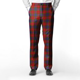 ScotsTee Shop Scottish Fraser 1842 Men's Tartan Trousers Plaid Trews - Regular Fit