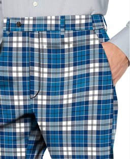 ScotsTee Shop Scottish Hutton SC Men's Tartan Trousers Plaid Trews - Regular Fit