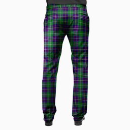 ScotsTee Shop Scottish Inglis Men's Tartan Trousers Plaid Trews - Regular Fit