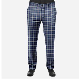 ScotsTee Shop Scottish Earl of St. Andrews Dress Men's Tartan Trousers Plaid Trews - Regular Fit