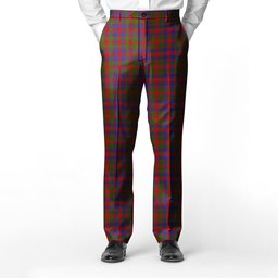 ScotsTee Shop Scottish Gow Men's Tartan Trousers Plaid Trews - Regular Fit