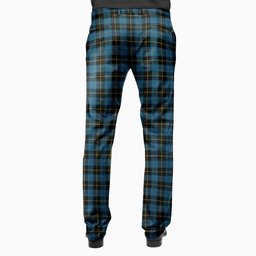 ScotsTee Shop Scottish Ewbank Men's Tartan Trousers Plaid Trews - Regular Fit