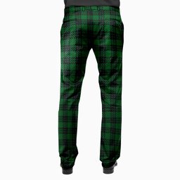 ScotsTee Shop Scottish Graham Men's Tartan Trousers Plaid Trews - Regular Fit