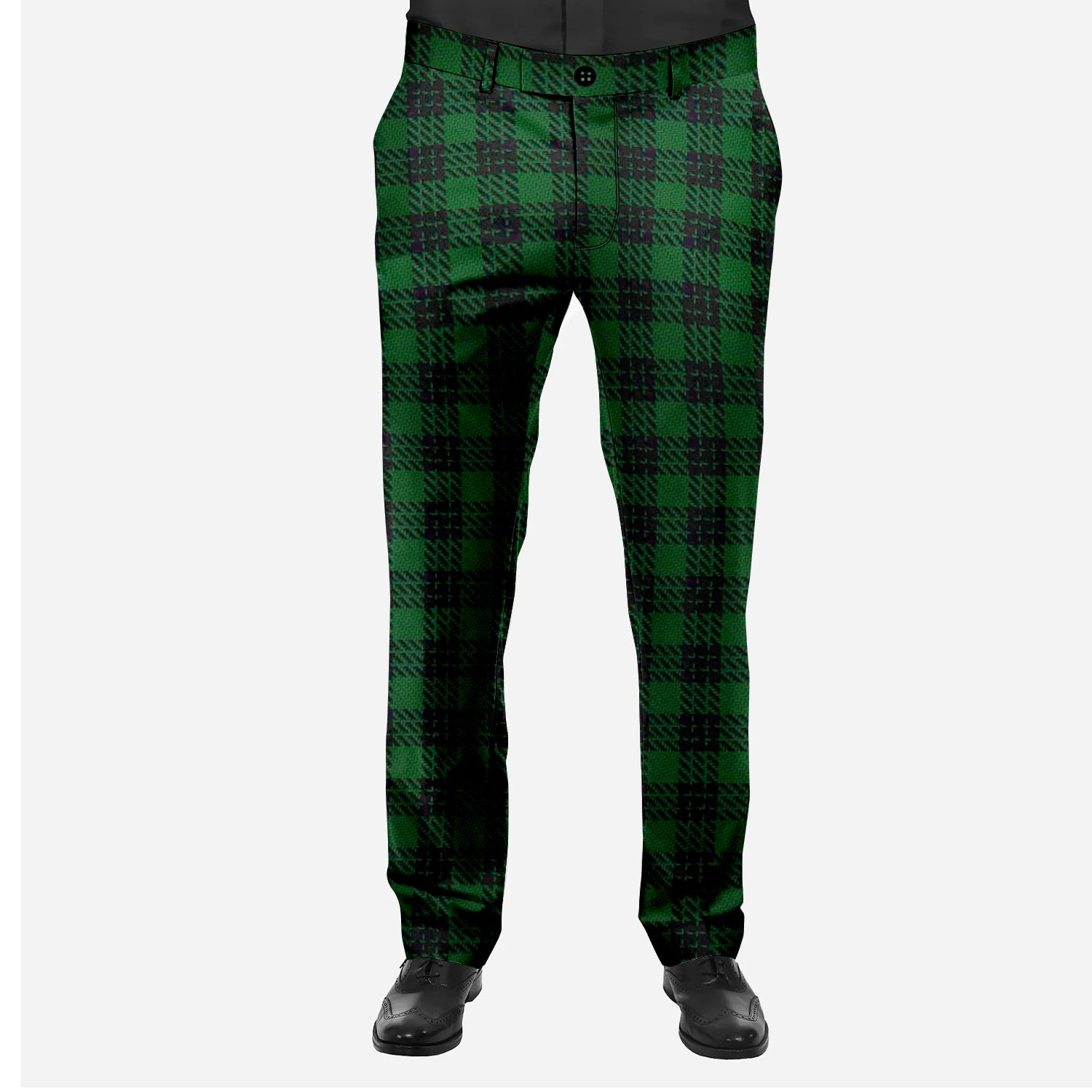ScotsTee Shop Scottish Graham Men's Tartan Trousers Plaid Trews - Regular Fit