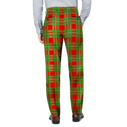 ScotsTee Shop Scottish Gregor Modern Men's Tartan Trousers Plaid Trews - Regular Fit