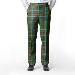 ScotsTee Shop Scottish Gayre Men's Tartan Trousers Plaid Trews - Regular Fit