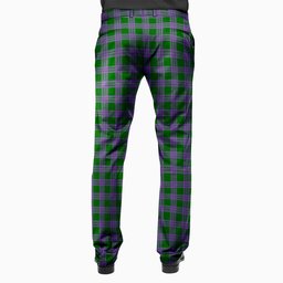 ScotsTee Shop Scottish Elphinstone Men's Tartan Trousers Plaid Trews - Regular Fit