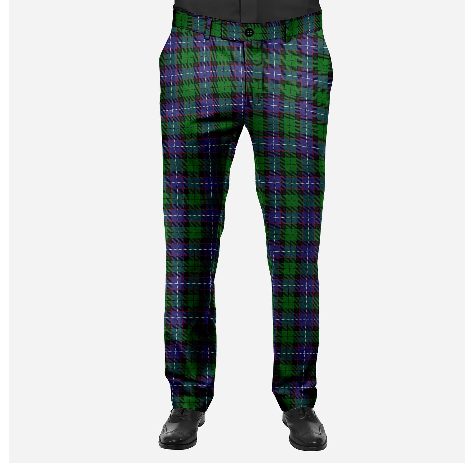 ScotsTee Shop Scottish Galbraith Men's Tartan Trousers Plaid Trews - Regular Fit