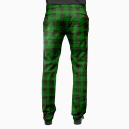 ScotsTee Shop Scottish Fife District Men's Tartan Trousers Plaid Trews - Regular Fit