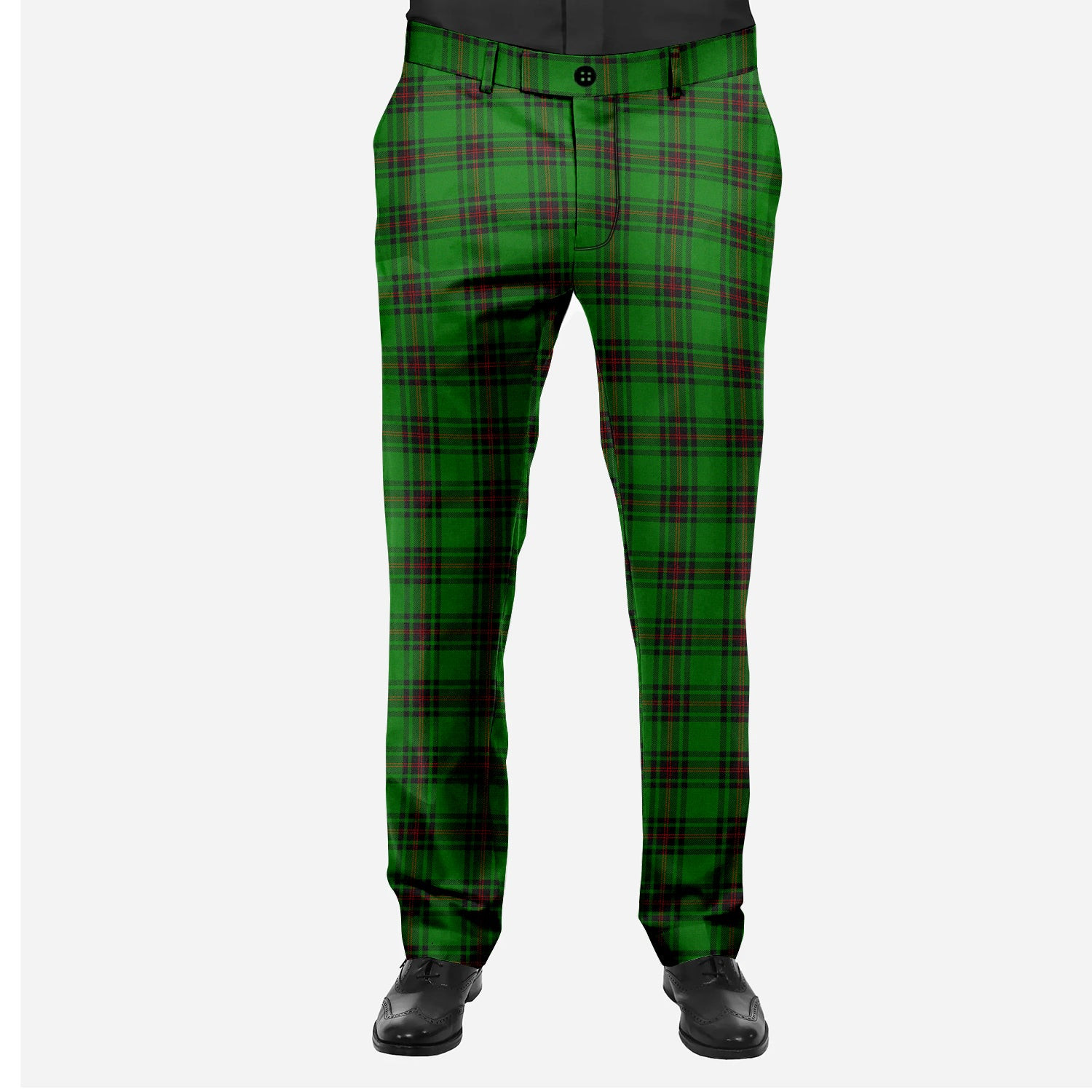 ScotsTee Shop Scottish Fife District Men's Tartan Trousers Plaid Trews - Regular Fit