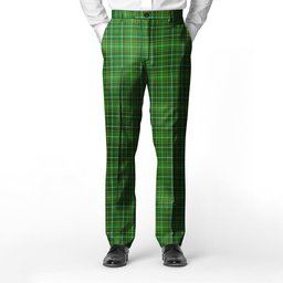 ScotsTee Shop Scottish Foster Hunting Men's Tartan Trousers Plaid Trews - Regular Fit
