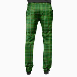 ScotsTee Shop Scottish Foster Hunting Men's Tartan Trousers Plaid Trews - Regular Fit