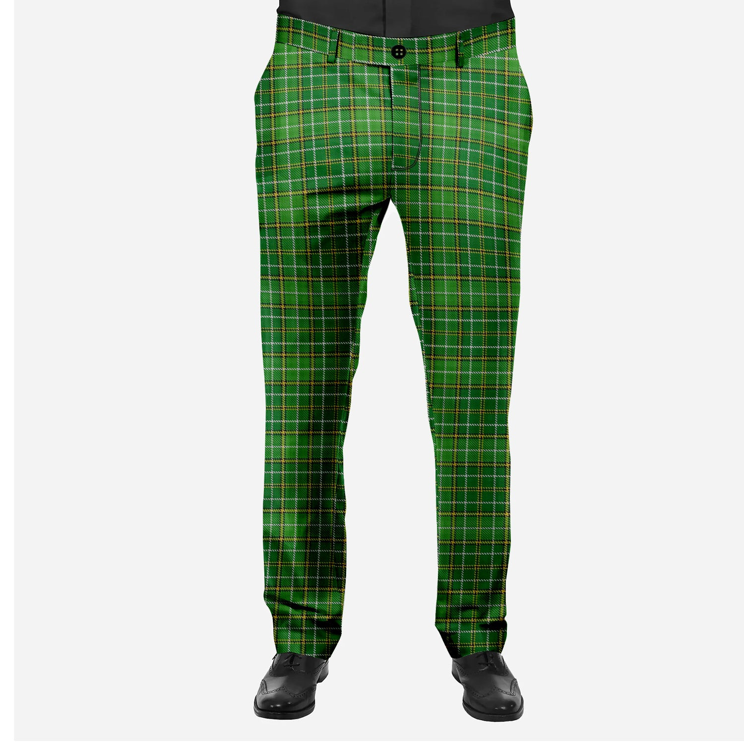 ScotsTee Shop Scottish Foster Hunting Men's Tartan Trousers Plaid Trews - Regular Fit