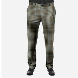 ScotsTee Shop Scottish Haig Men's Tartan Trousers Plaid Trews - Regular Fit