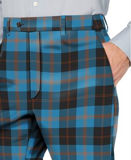 ScotsTee Shop Scottish Gardyne Men's Tartan Trousers Plaid Trews - Regular Fit