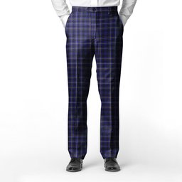 ScotsTee Shop Scottish Frisken Men's Tartan Trousers Plaid Trews - Regular Fit