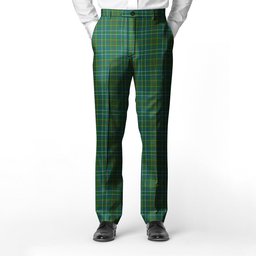ScotsTee Shop Scottish Harkness Hunting Men's Tartan Trousers Plaid Trews - Regular Fit