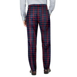 ScotsTee Shop Scottish Evans of Wales Men's Tartan Trousers Plaid Trews - Regular Fit