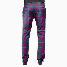 ScotsTee Shop Scottish Gregor Hunting Modern Men's Tartan Trousers Plaid Trews - Regular Fit