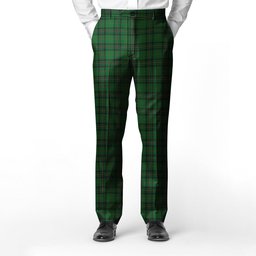 ScotsTee Shop Scottish Forbes 1842 Men's Tartan Trousers Plaid Trews - Regular Fit