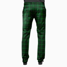 ScotsTee Shop Scottish Forbes 1842 Men's Tartan Trousers Plaid Trews - Regular Fit