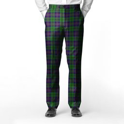 ScotsTee Shop Scottish Gary or Garry Men's Tartan Trousers Plaid Trews - Regular Fit