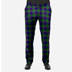 ScotsTee Shop Scottish Gammell 1978 Men's Tartan Trousers Plaid Trews - Regular Fit