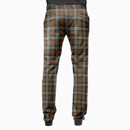 ScotsTee Shop Scottish Fergusson Weathered Men's Tartan Trousers Plaid Trews - Regular Fit