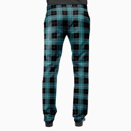 ScotsTee Shop Scottish Dunlop Ancient Men's Tartan Trousers Plaid Trews - Regular Fit