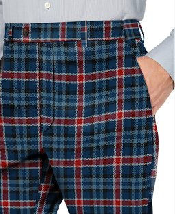 ScotsTee Shop Scottish Gandy of Myrton Men's Tartan Trousers Plaid Trews - Regular Fit