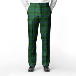 ScotsTee Shop Scottish Henderson Men's Tartan Trousers Plaid Trews - Regular Fit