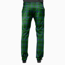 ScotsTee Shop Scottish Henderson Men's Tartan Trousers Plaid Trews - Regular Fit