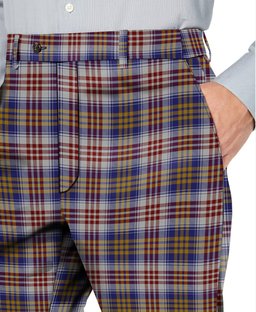 ScotsTee Shop Scottish Lysaght Dress Men's Tartan Trousers Plaid Trews - Regular Fit