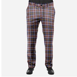 ScotsTee Shop Scottish Lysaght Dress Men's Tartan Trousers Plaid Trews - Regular Fit