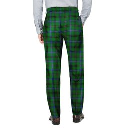 ScotsTee Shop Scottish Henderson MacKendrick Men's Tartan Trousers Plaid Trews - Regular Fit