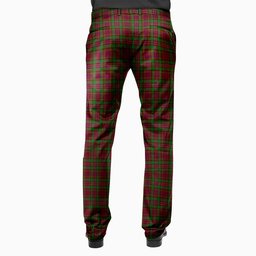 ScotsTee Shop Scottish Leighton Men's Tartan Trousers Plaid Trews - Regular Fit