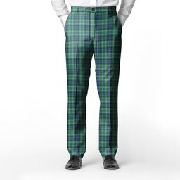 ScotsTee Shop Scottish MacNeill of Colonsay Ancient Men's Tartan Trousers Plaid Trews - Regular Fit