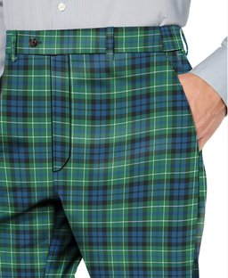 ScotsTee Shop Scottish MacNeill of Colonsay Ancient Men's Tartan Trousers Plaid Trews - Regular Fit