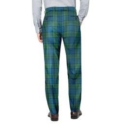 ScotsTee Shop Scottish Lockhart Men's Tartan Trousers Plaid Trews - Regular Fit