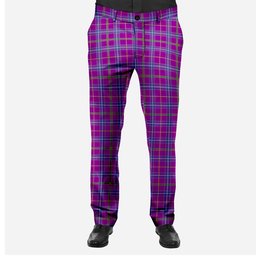 ScotsTee Shop Scottish Jackson Men's Tartan Trousers Plaid Trews - Regular Fit