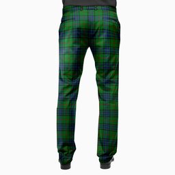ScotsTee Shop Scottish Lauder Family Men's Tartan Trousers Plaid Trews - Regular Fit