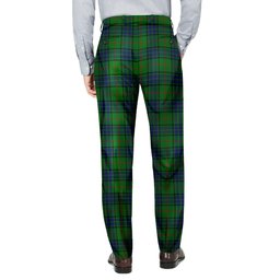 ScotsTee Shop Scottish Lauder Family Men's Tartan Trousers Plaid Trews - Regular Fit