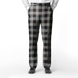 ScotsTee Shop Scottish Kinnieson Men's Tartan Trousers Plaid Trews - Regular Fit
