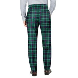 ScotsTee Shop Scottish Duncan Modern Clan Men's Tartan Trousers Plaid Trews - Regular Fit