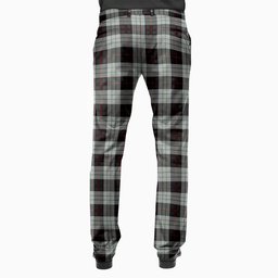 ScotsTee Shop Scottish Kierson Men's Tartan Trousers Plaid Trews - Regular Fit