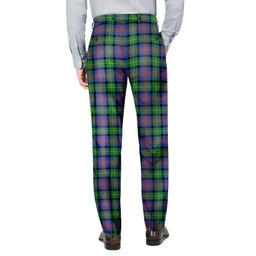 ScotsTee Shop Scottish Logan Ancient Men's Tartan Trousers Plaid Trews - Regular Fit