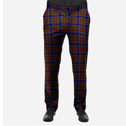 ScotsTee Shop Scottish Highfield Men's Tartan Trousers Plaid Trews - Regular Fit